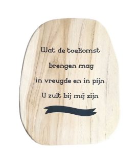 Christelijke teak houten schijf