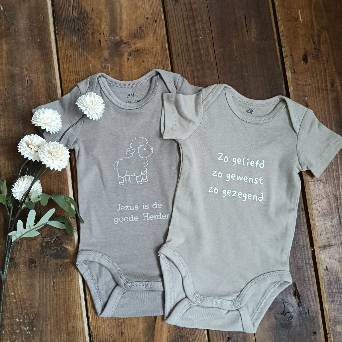 Christelijke romper - goede Herder - Afbeelding 3