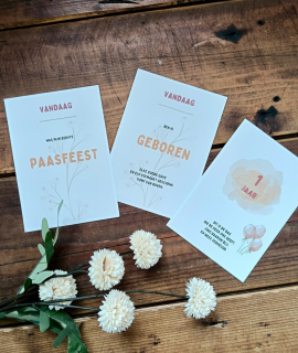 Christelijke mijlpaalkaarten aardetinten